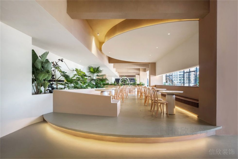 深圳簡約風格素食館裝修設計軟裝陳設 深圳簡約風格素食館裝修設計軟裝陳設