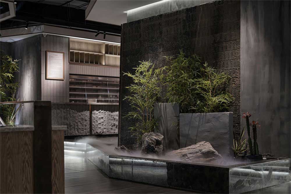 深圳羅湖工業風火鍋店裝修設計入口 深圳羅湖工業風火鍋店裝修設計入口