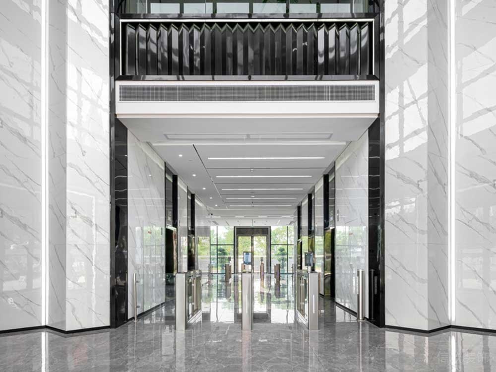 深圳羅湖區(qū)華潤大廈現(xiàn)代簡約風(fēng)格辦公室設(shè)計(jì)案例灰色大理石地面 深圳羅湖區(qū)華潤大廈現(xiàn)代簡約風(fēng)格辦公室設(shè)計(jì)案例灰色大理石地面