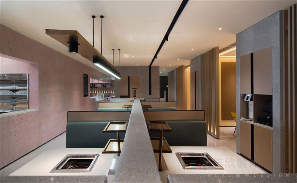 深圳南山現(xiàn)代簡約風(fēng)格火鍋店裝修設(shè)計(jì)天花 深圳南山現(xiàn)代簡約風(fēng)格火鍋店裝修設(shè)計(jì)天花