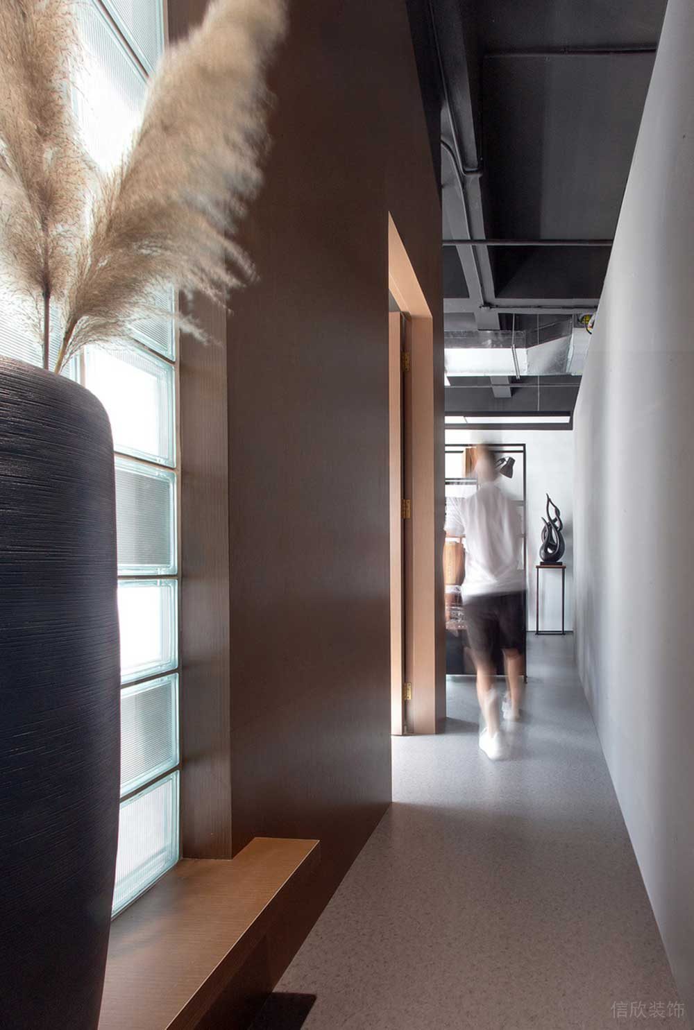 深圳寶安萬科星宸大廈簡約風格辦公室裝修過道 深圳寶安萬科星宸大廈簡約風格辦公室裝修過道