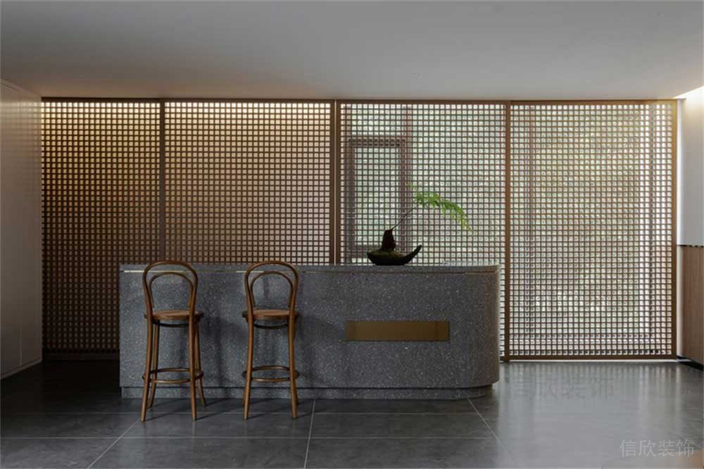 現(xiàn)代中式風格京味餐廳裝修設計吧臺 現(xiàn)代中式風格京味餐廳裝修設計吧臺