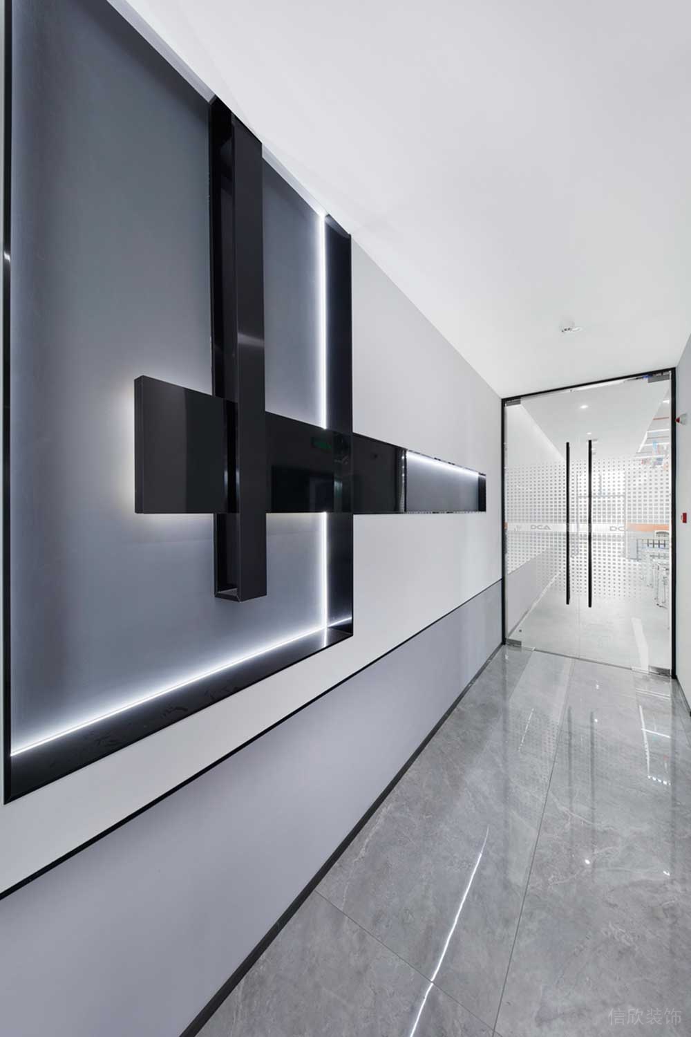 南山區訊美科技廣場現代風格辦公室裝修燈光效果 南山區訊美科技廣場現代風格辦公室裝修燈光效果