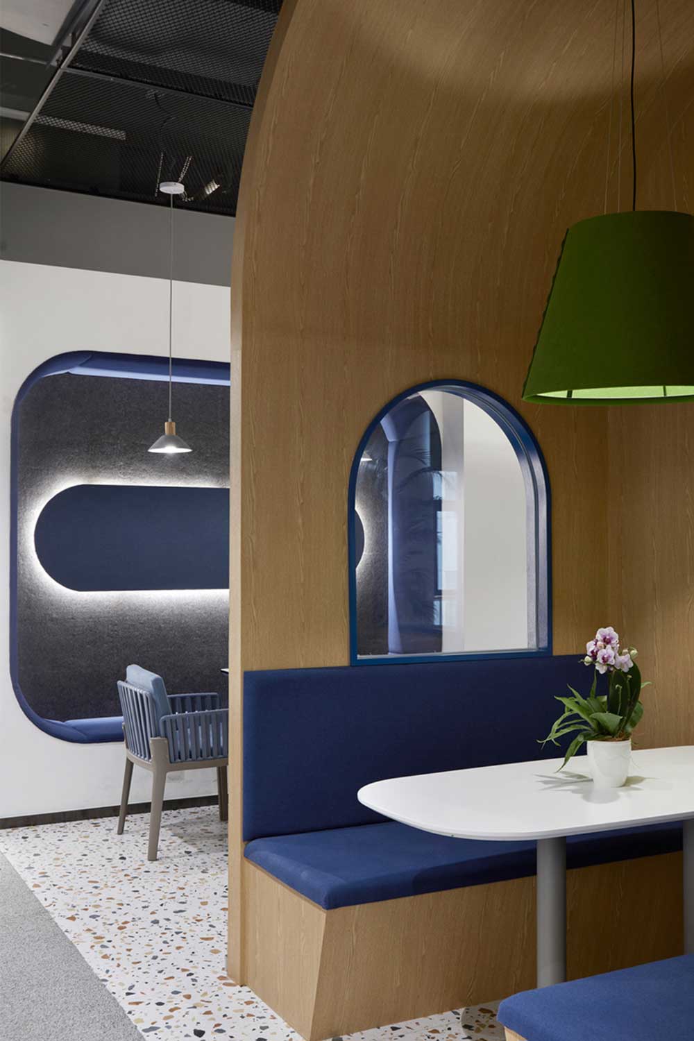 深圳龍華區華僑城北站壹號現代風格辦公室裝修色彩搭配 深圳龍華區華僑城北站壹號現代風格辦公室裝修色彩搭配