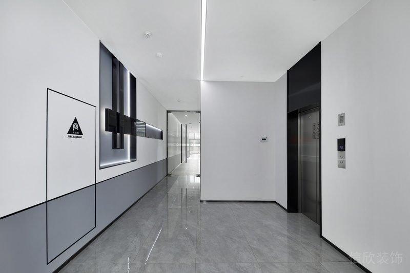 南山區訊美科技廣場現代風格辦公室裝修過道 南山區訊美科技廣場現代風格辦公室裝修過道