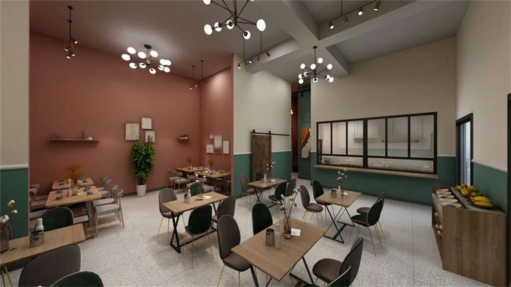 簡(jiǎn)約北歐風(fēng)云南米線連鎖餐館深圳寶安店裝修設(shè)計(jì)用餐大廳 簡(jiǎn)約北歐風(fēng)云南米線連鎖餐館深圳寶安店裝修設(shè)計(jì)用餐大廳