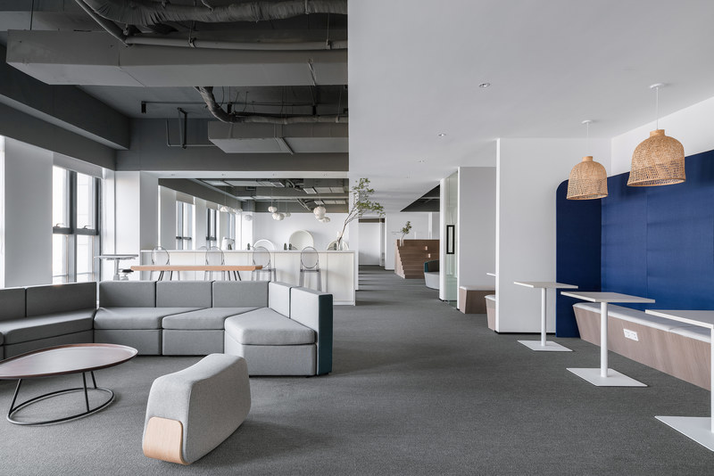 龍崗區(qū)啟迪協(xié)信深圳科技園簡約風格辦公室裝修多功能休閑接待廳 龍崗區(qū)啟迪協(xié)信深圳科技園簡約風格辦公室裝修多功能休閑接待廳