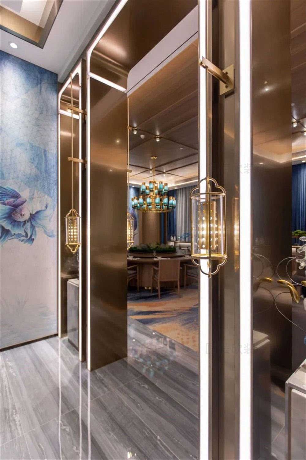 深圳龍崗藍調輕奢風格酒吧裝修設計過道門洞 深圳龍崗藍調輕奢風格酒吧裝修設計過道門洞