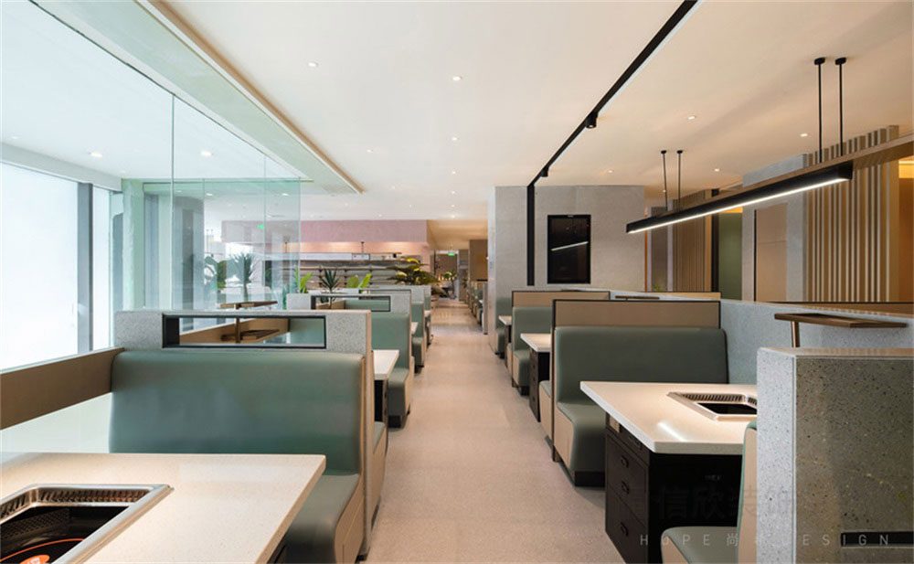 深圳南山現(xiàn)代簡約風(fēng)格火鍋店裝修設(shè)計(jì)燈光效果 深圳南山現(xiàn)代簡約風(fēng)格火鍋店裝修設(shè)計(jì)燈光效果