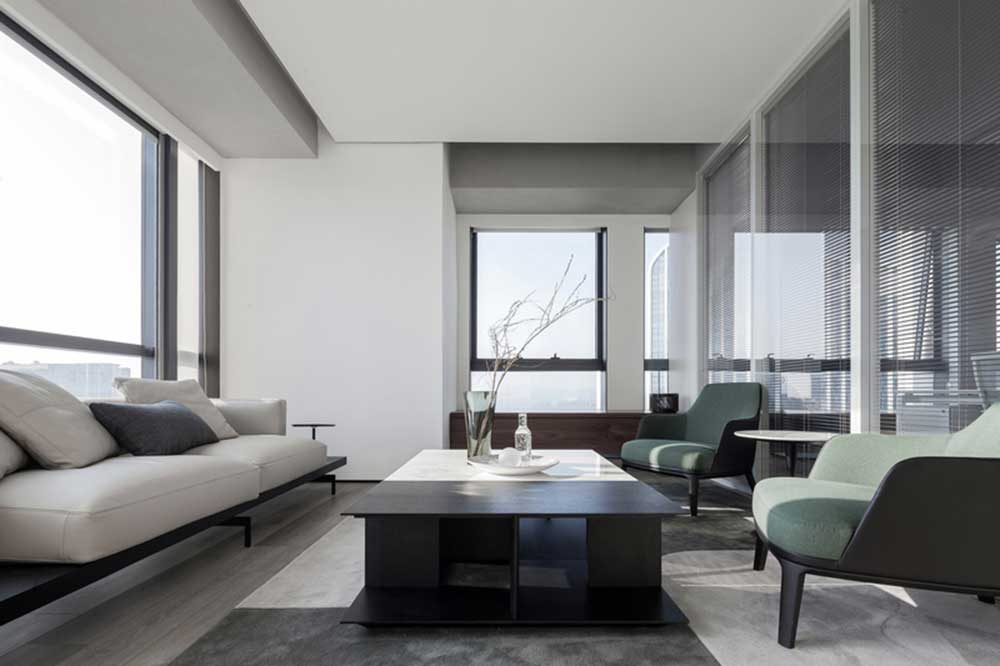 南山區弘毅大廈簡約風格辦公室設計案例家具組合 南山區弘毅大廈簡約風格辦公室設計案例家具組合