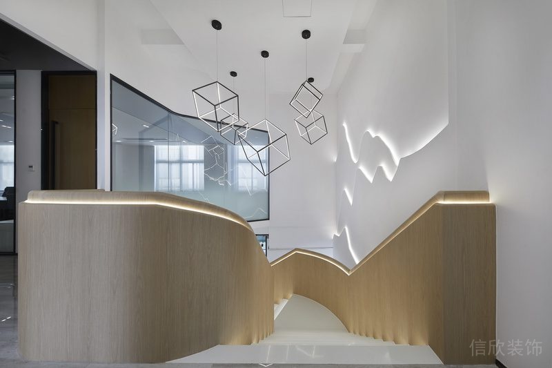 寶安區(qū)朗峻廣場(chǎng)現(xiàn)代簡(jiǎn)約風(fēng)格辦公室裝修設(shè)計(jì)動(dòng)線(xiàn)規(guī)劃