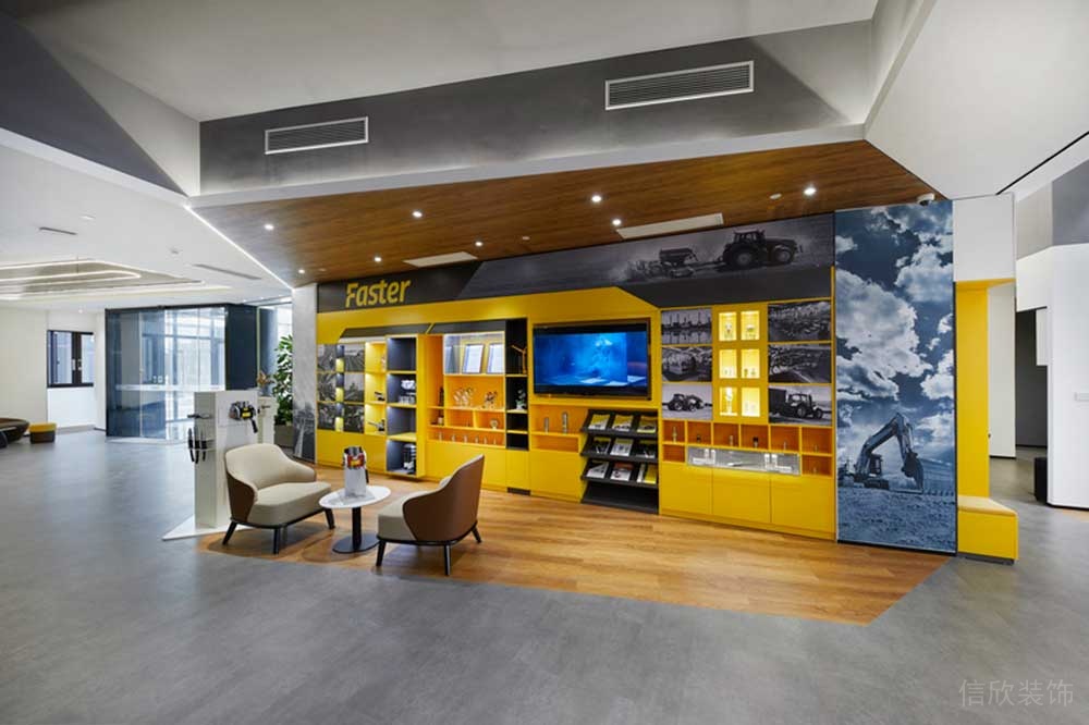 深圳南山區酷派大廈現代風格辦公室裝修產品展示區 深圳南山區酷派大廈現代風格辦公室裝修產品展示區