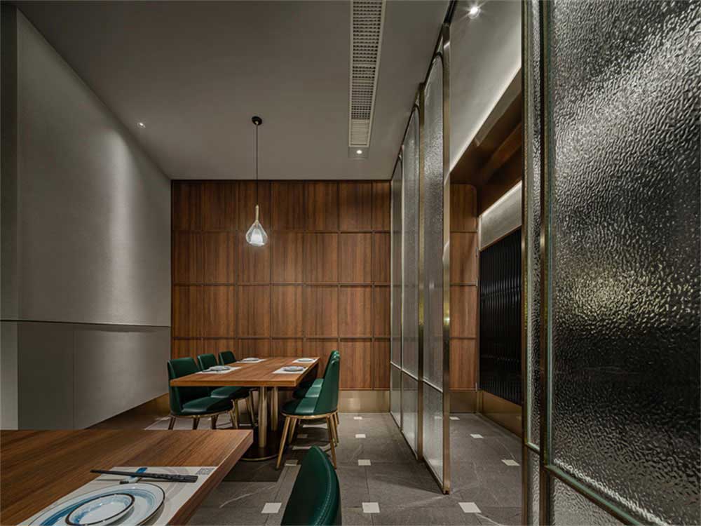 深圳寶安輕奢風(fēng)格鐵板燒餐廳裝修設(shè)計(jì)材料質(zhì)感 深圳寶安輕奢風(fēng)格鐵板燒餐廳裝修設(shè)計(jì)材料質(zhì)感