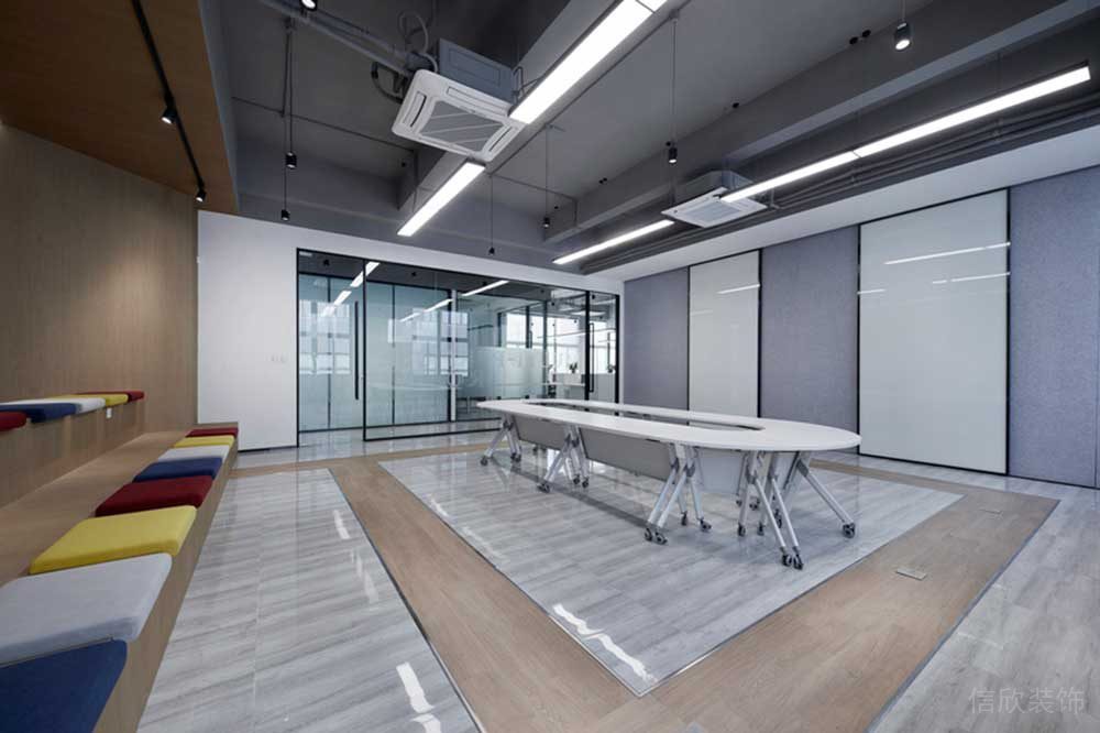 寶安區(qū)朗峻廣場(chǎng)現(xiàn)代簡(jiǎn)約風(fēng)格辦公室裝修設(shè)計(jì)軟裝陳設(shè)