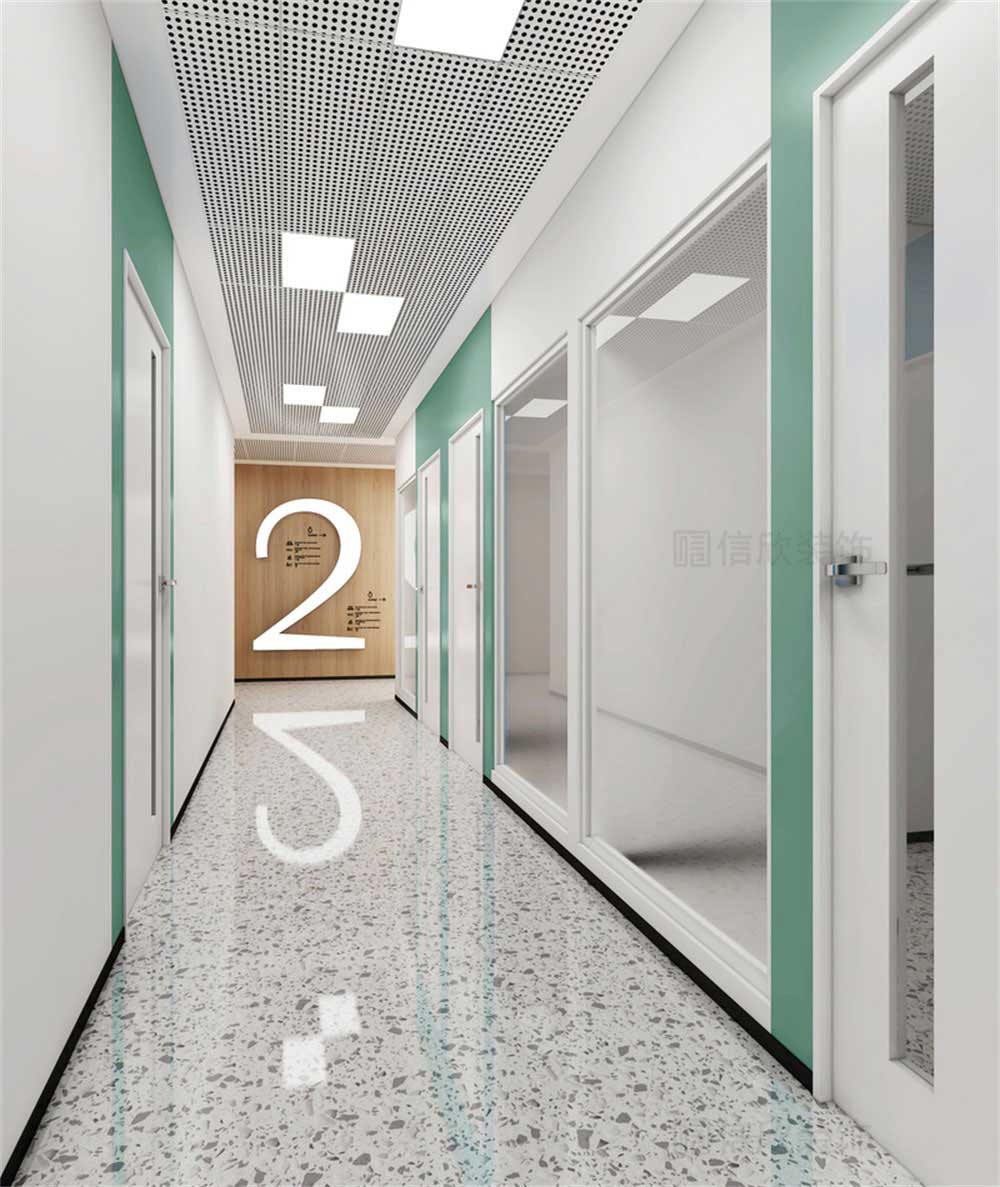 深圳市南山區前海教育培訓學校過道