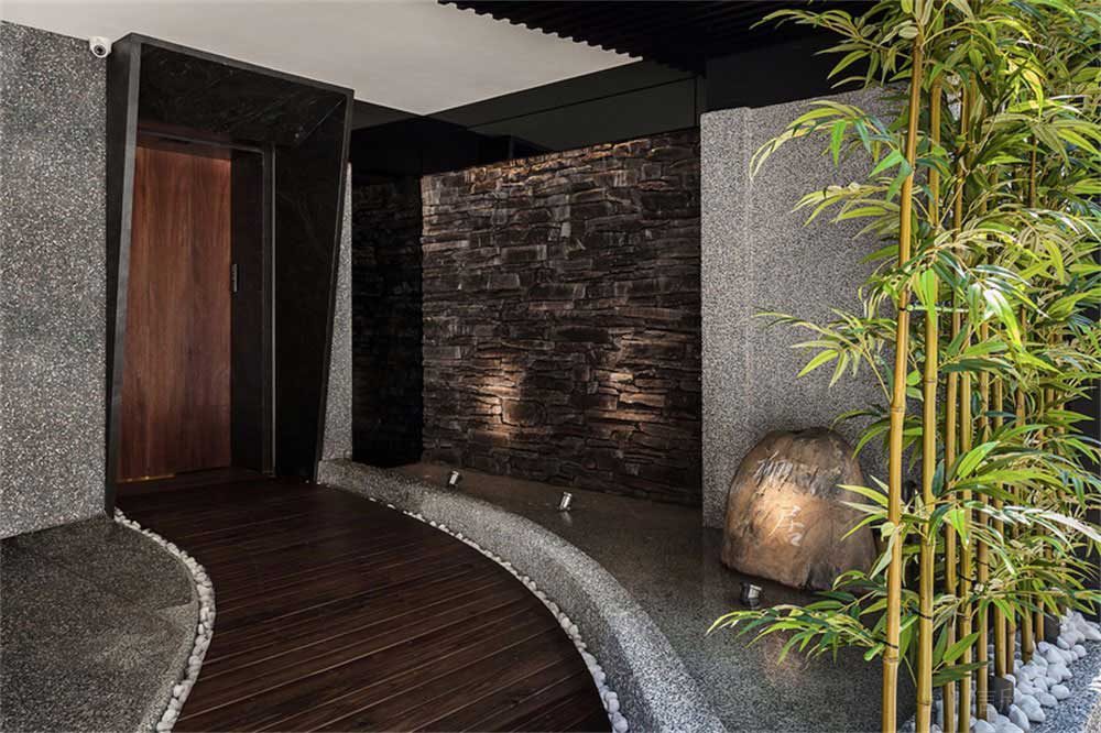 深圳寶安簡約風中餐廳裝修設計案例門頭形象 深圳寶安簡約風中餐廳裝修設計案例門頭形象