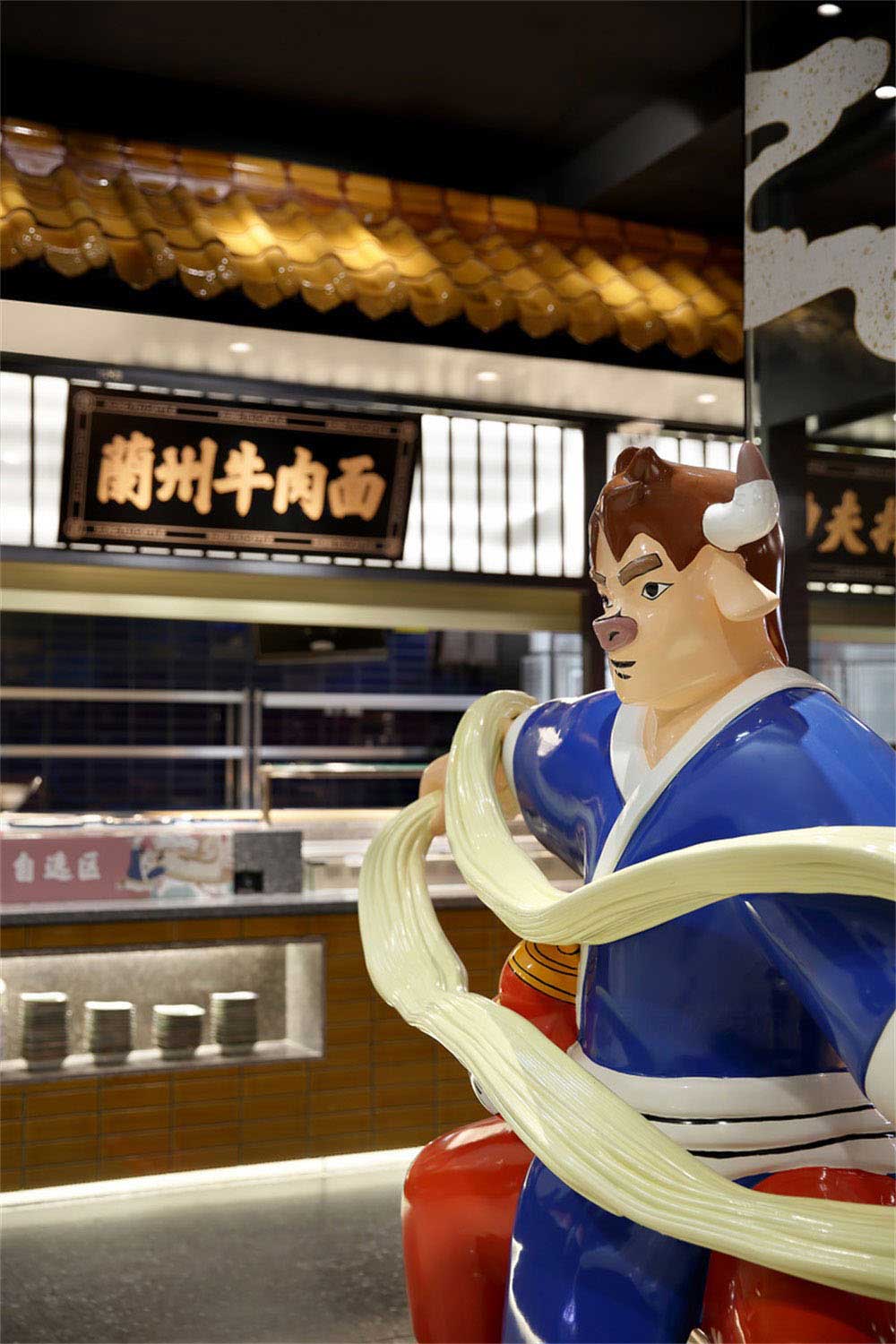 深圳新中式風格牛肉餐飲店裝修設計案例工藝細節 深圳新中式風格牛肉餐飲店裝修設計案例工藝細節