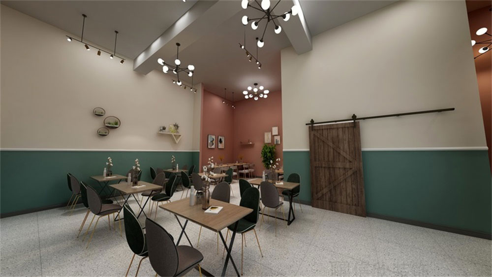 簡(jiǎn)約北歐風(fēng)云南米線連鎖餐館深圳寶安店裝修設(shè)計(jì)藝術(shù)吊燈 簡(jiǎn)約北歐風(fēng)云南米線連鎖餐館深圳寶安店裝修設(shè)計(jì)藝術(shù)吊燈