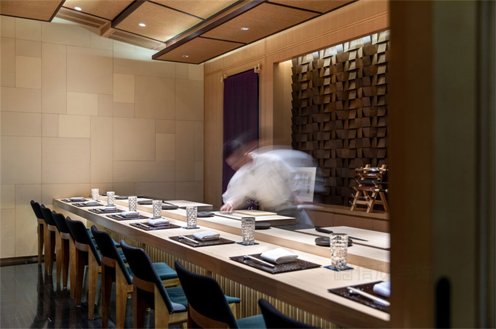 深圳寶安日式風格壽司店裝修設計家具組合 深圳寶安日式風格壽司店裝修設計家具組合