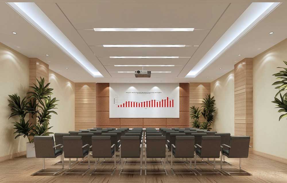 醫(yī)院休息等候區(qū)辦公室洽談室天花創(chuàng)意點綴景觀設(shè)計圖