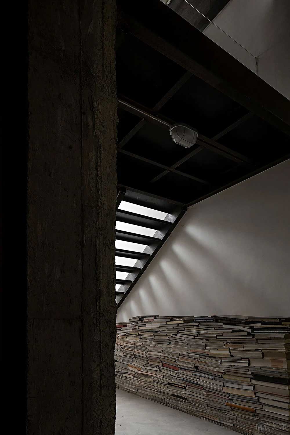 工業(yè)風(fēng)辦公場(chǎng)所案例樓梯空間設(shè)計(jì)裝修圖