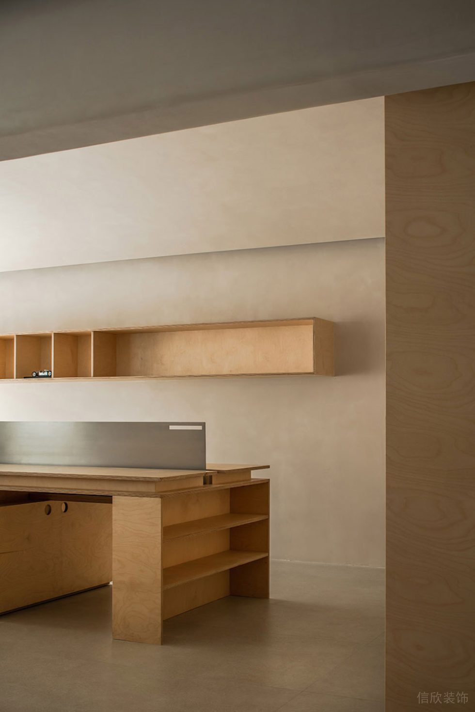 簡約北歐風(fēng)辦公空間工作區(qū)裝修圖