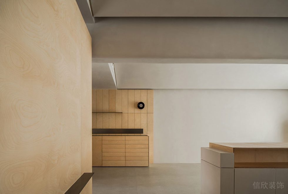 簡約北歐風(fēng)商務(wù)辦公場所過道空間設(shè)計(jì)案例裝修圖