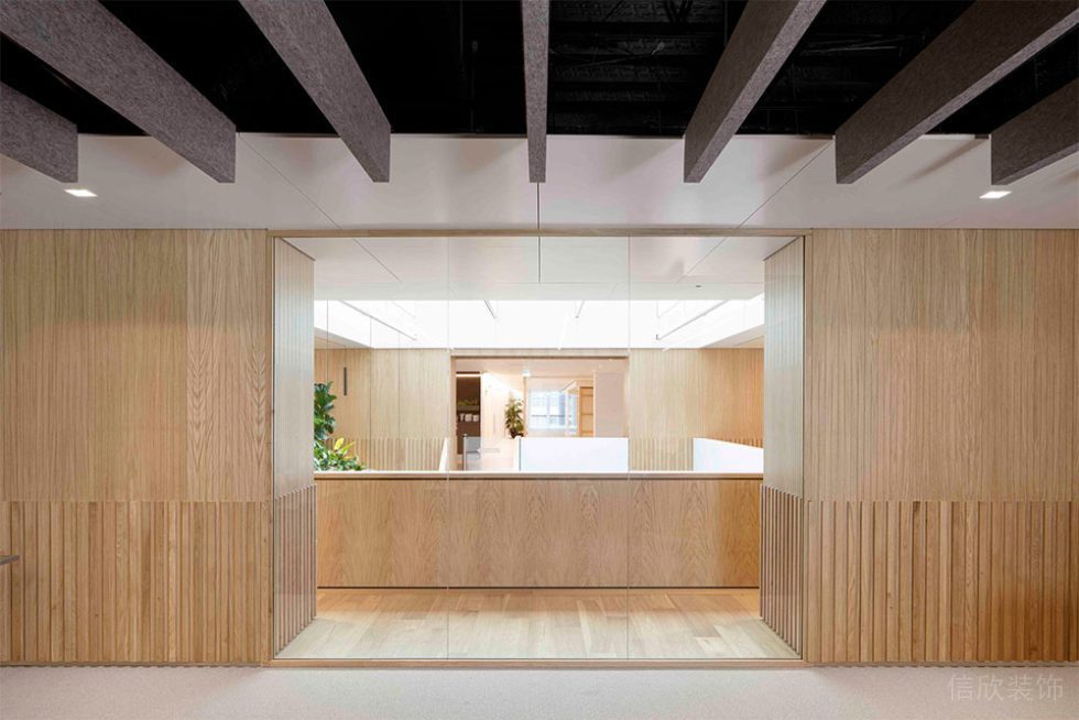 簡約北歐風(fēng)商務(wù)辦公空間門廊設(shè)計(jì)裝修圖