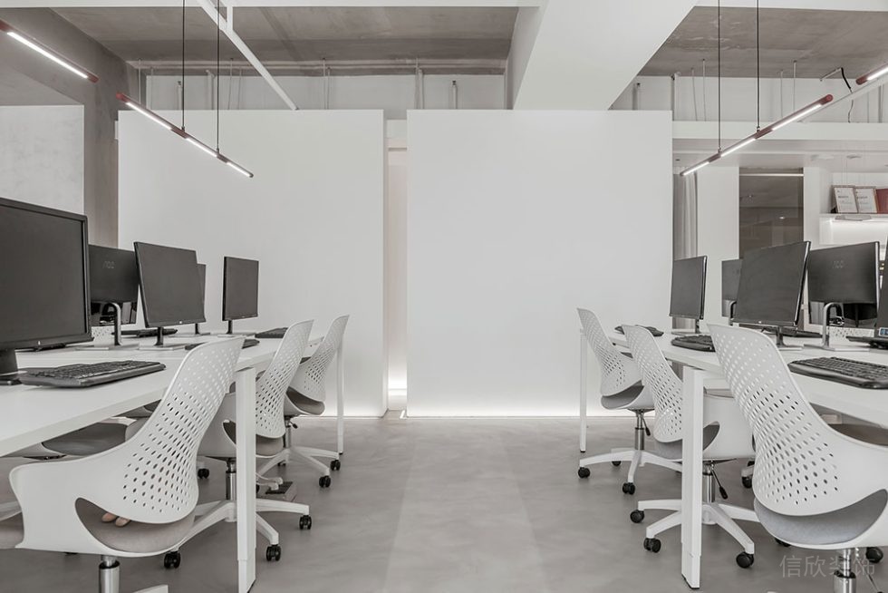 簡約工業(yè)風(fēng)辦公空間案例辦公廳設(shè)計裝修圖