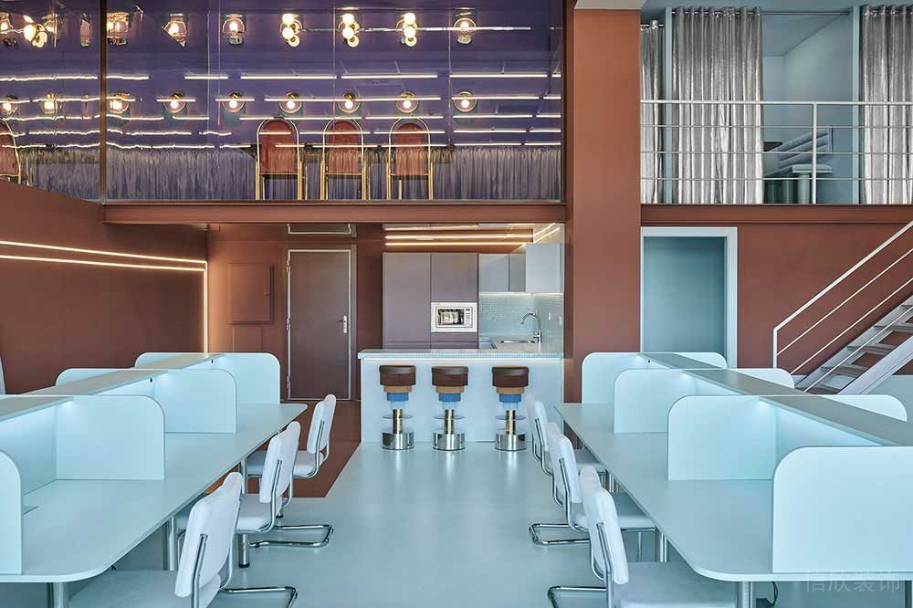 現(xiàn)代北歐風(fēng)格商務(wù)辦公室設(shè)計(jì)案例裝修圖