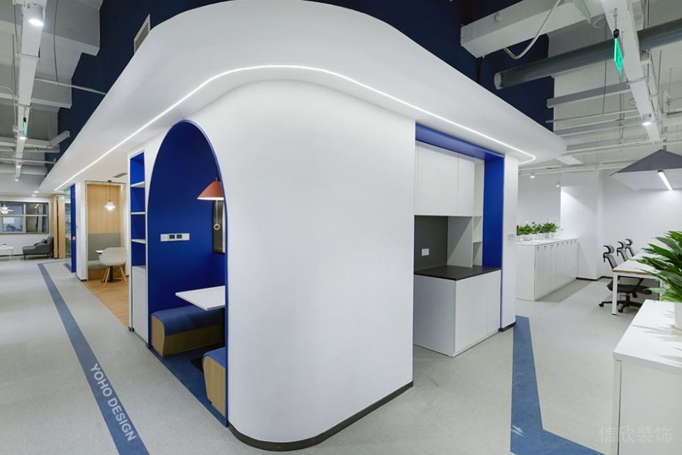 現(xiàn)代北歐風(fēng)商務(wù)辦公場所空間案例裝修圖