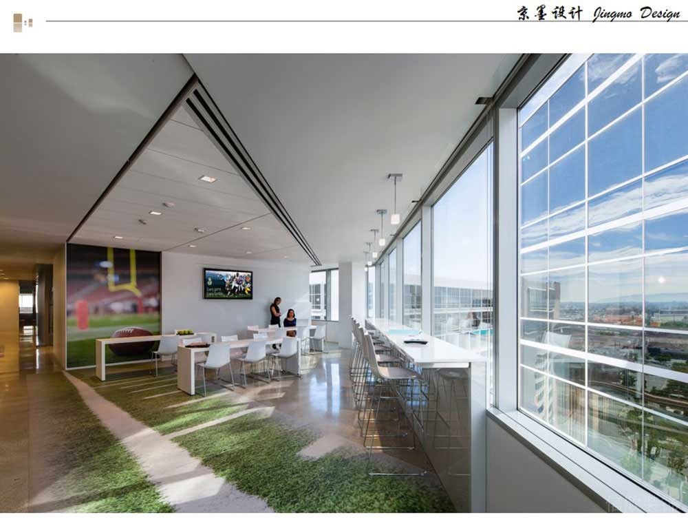 現(xiàn)代北歐風(fēng)商務(wù)辦公場所休閑廳設(shè)計(jì)裝修圖