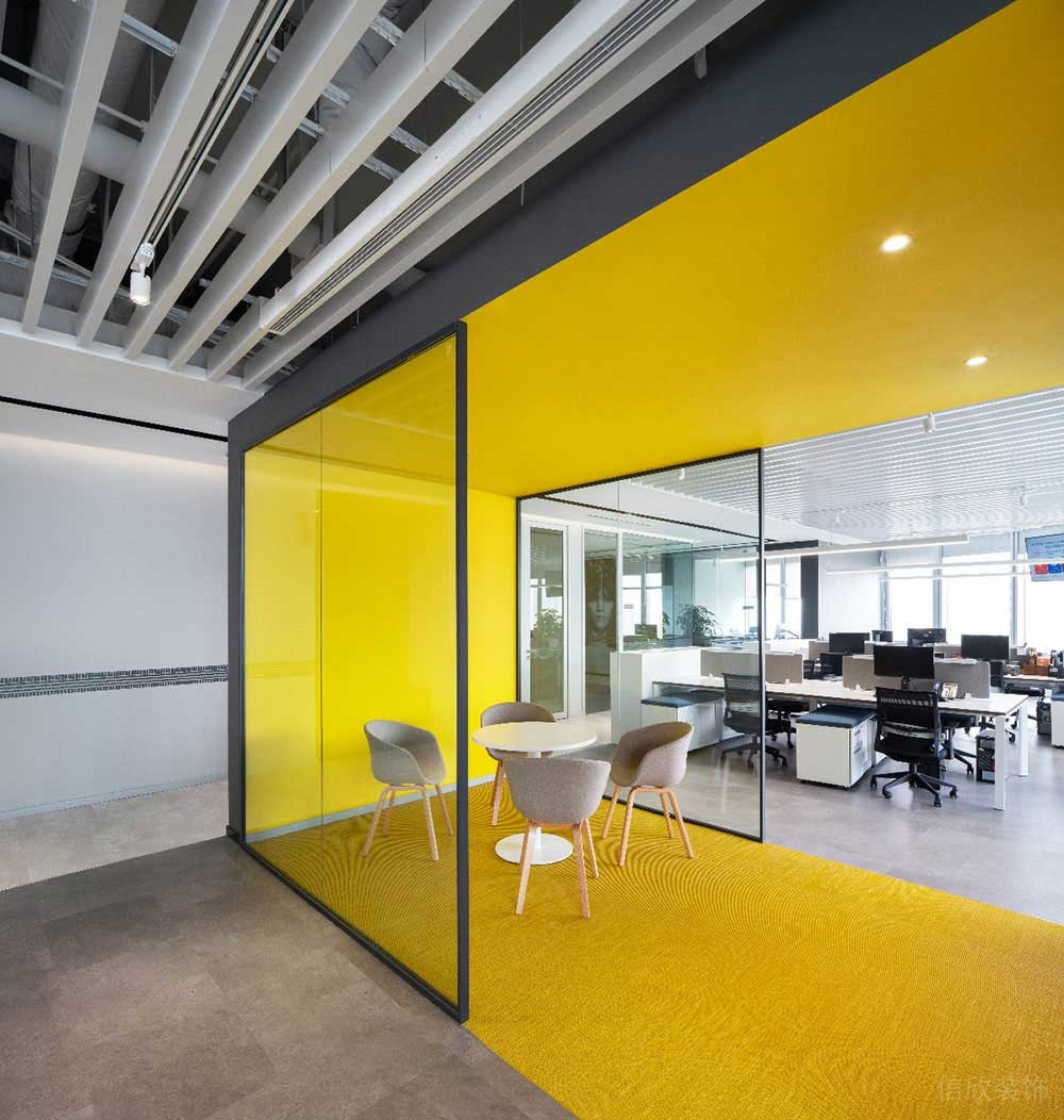 現(xiàn)代北歐風(fēng)商務(wù)辦公空間洽談區(qū)設(shè)計(jì)裝修圖