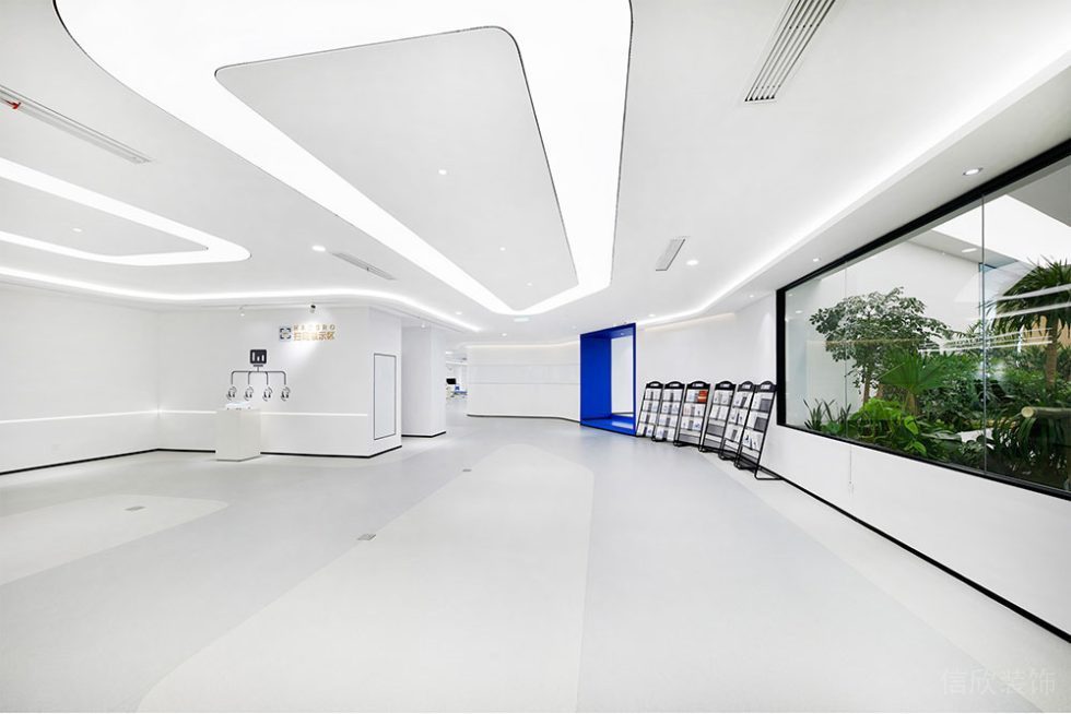 現(xiàn)代風(fēng)格商務(wù)辦公空間廊廳設(shè)計(jì)裝修圖