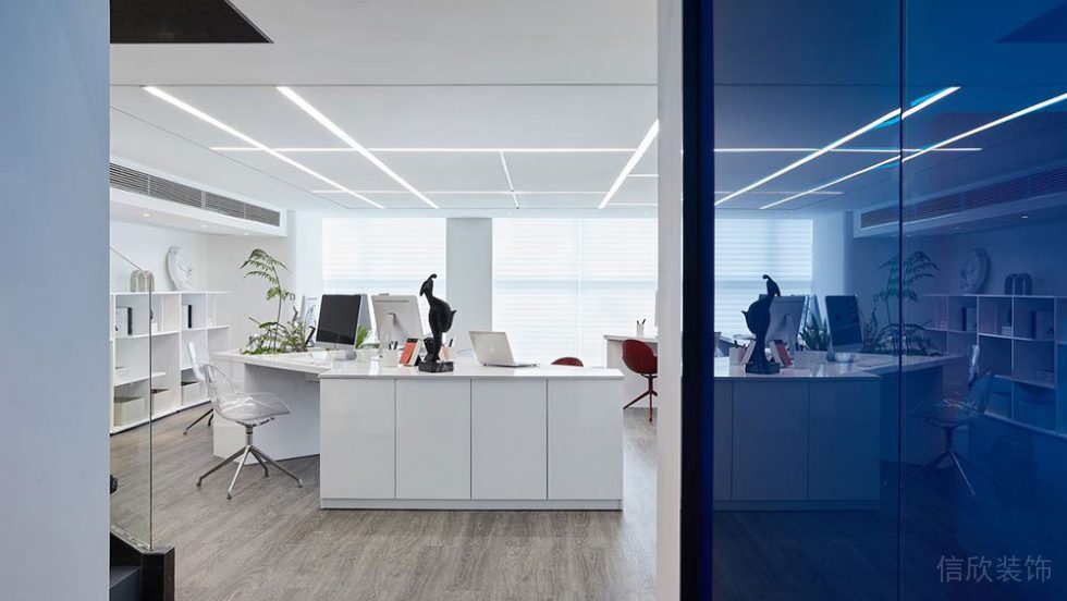 現(xiàn)代風(fēng)格商務(wù)辦公空間設(shè)計(jì)裝修圖