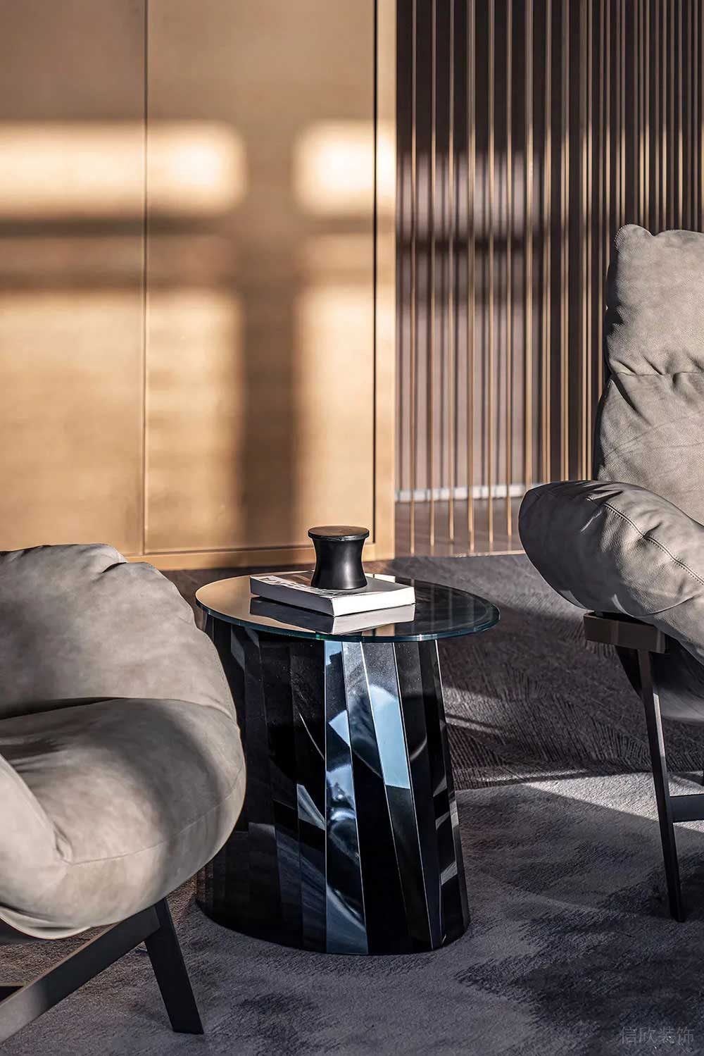 現代風格商務辦公空間休閑區設計裝修圖