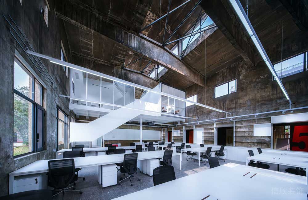 現(xiàn)代工業(yè)商務辦公空間設(shè)計裝修圖