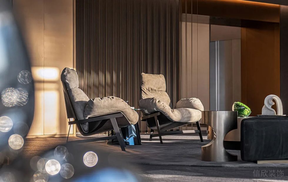 現(xiàn)代簡約風(fēng)格辦公場所案例休閑接待區(qū)空間設(shè)計(jì)裝修圖