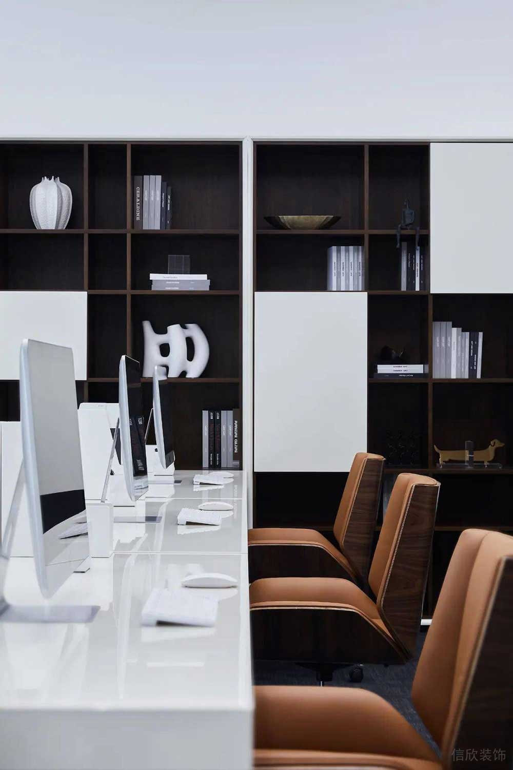 現代簡約風格辦公空間設計裝修圖