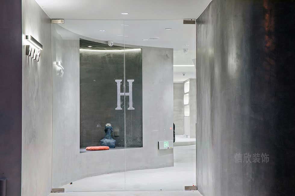 深圳南山高端美容美發店入口裝修 深圳南山高端美容美發店入口裝修