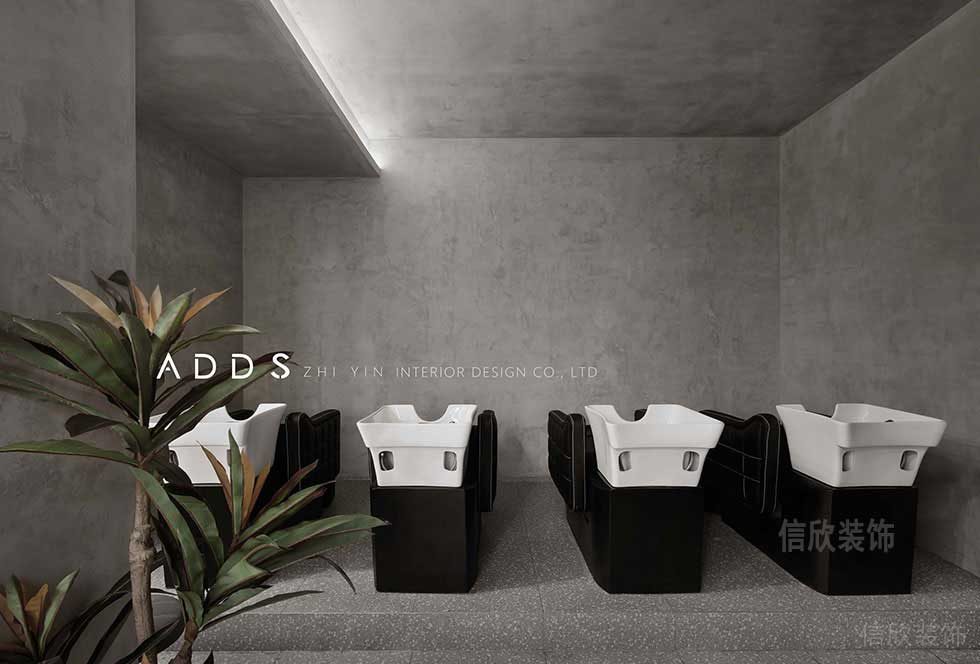 iCare美發沙龍洗頭區裝修設計 iCare美發沙龍洗頭區裝修設計