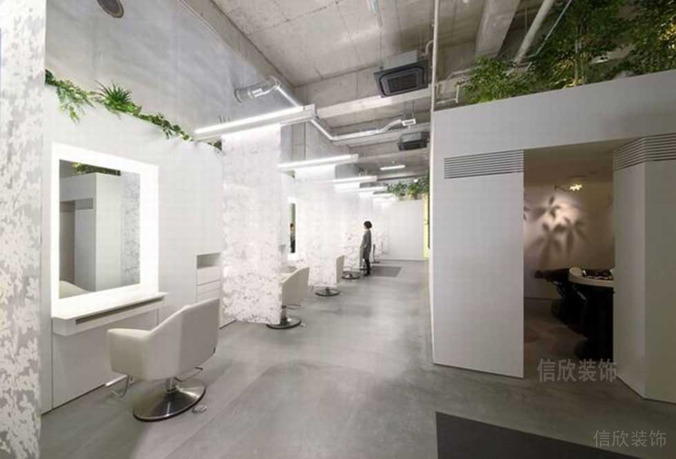簡約風格美發店大廳 簡約風格美發店大廳
