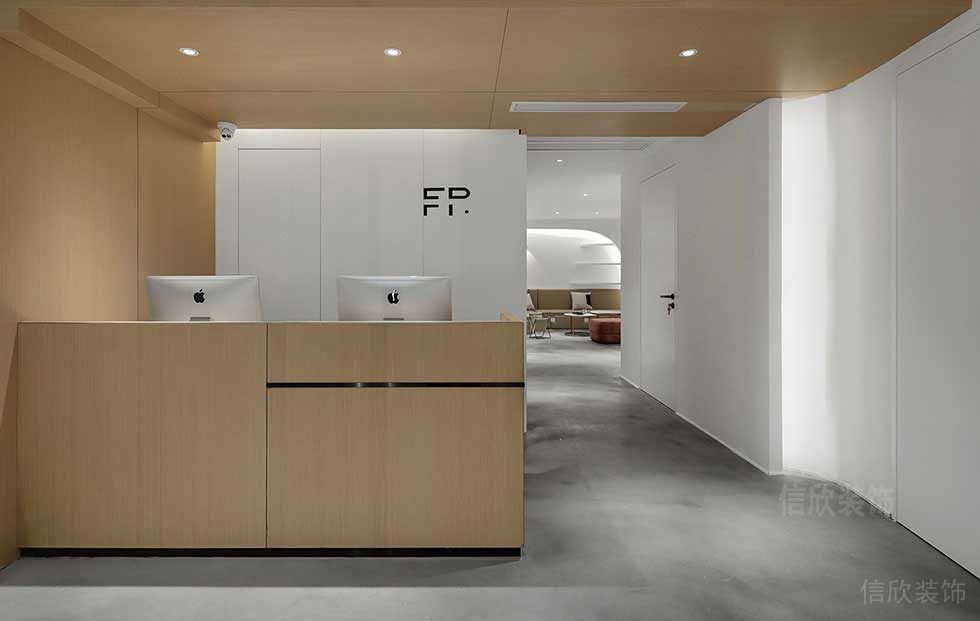 現代風格的皮膚管理中心前臺裝修設計 現代風格的皮膚管理中心前臺裝修設計