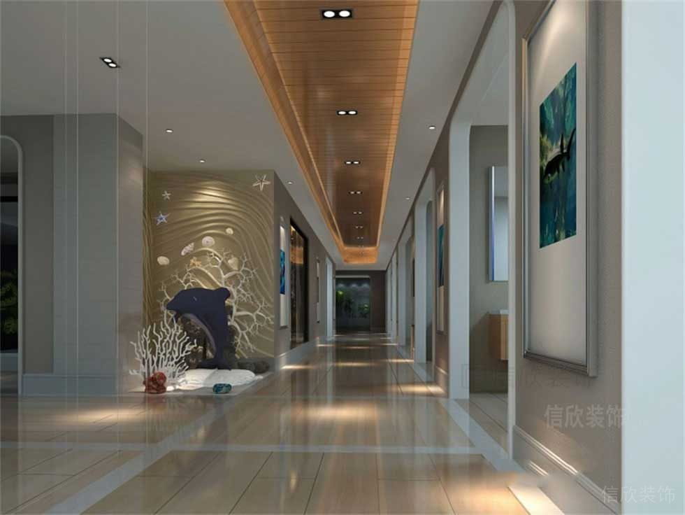 衛浴陶瓷展廳走廊裝修設計 衛浴陶瓷展廳走廊裝修設計