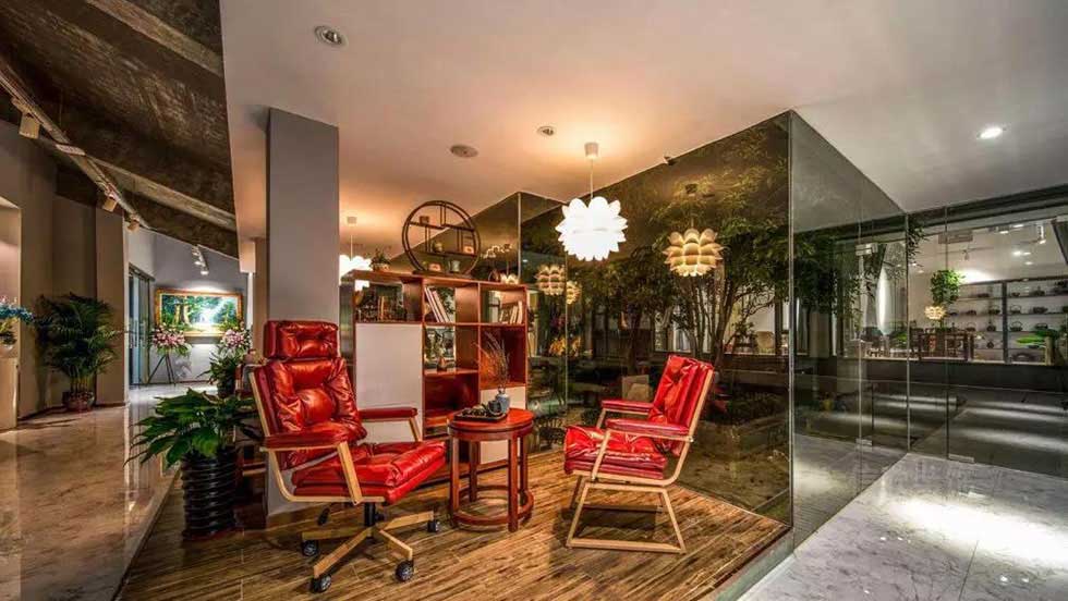 深圳寶安美容會所會客區裝修設計 深圳寶安美容會所會客區裝修設計