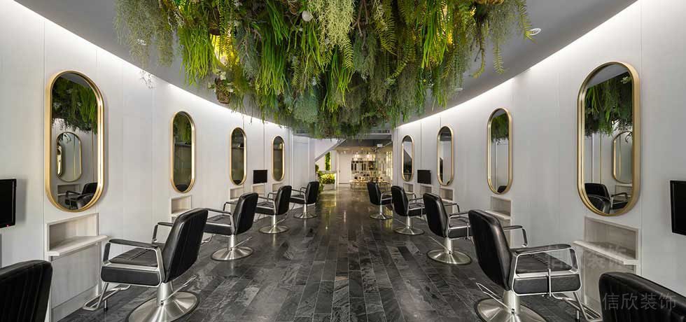 深圳羅湖田園風美發店造型區裝修設計 深圳羅湖田園風美發店造型區裝修設計