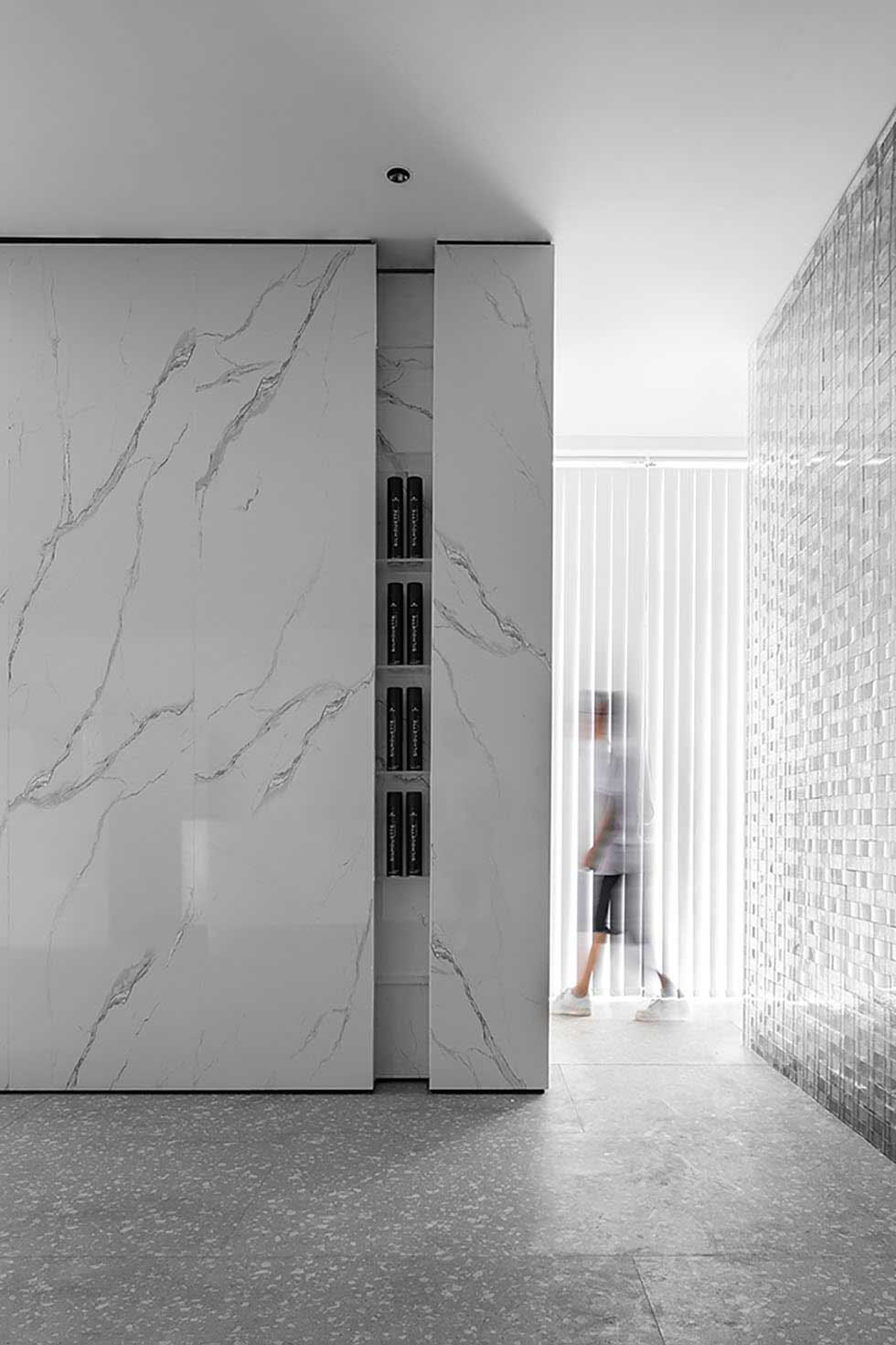 深圳福田藍(lán)色的美發(fā)會所裝修設(shè)計 深圳福田藍(lán)色的美發(fā)會所裝修設(shè)計