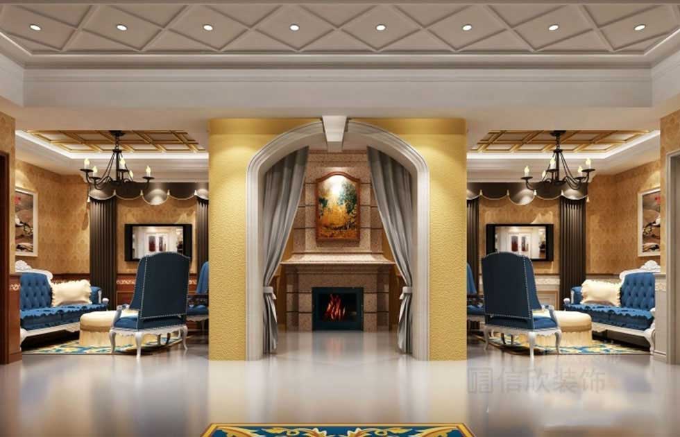 木門產品展廳大廳裝修設計 木門產品展廳大廳裝修設計