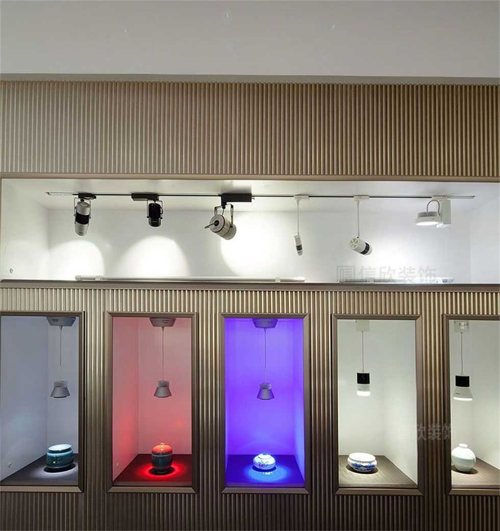 燈飾照明展廳展柜裝修設計 燈飾照明展廳展柜裝修設計