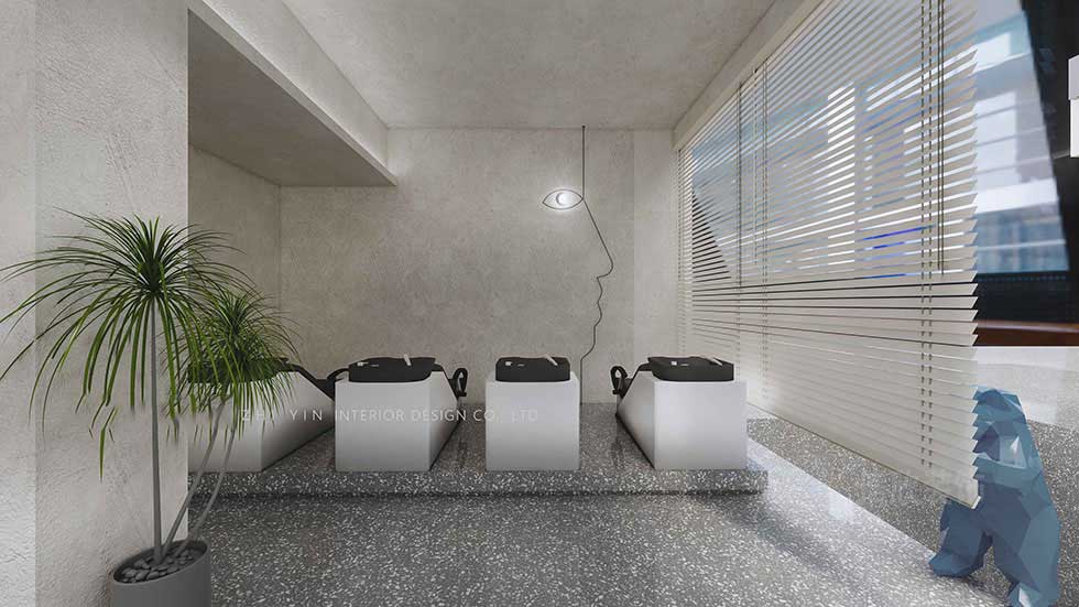 深圳I iCare美發沙龍洗頭區裝修設計 深圳I iCare美發沙龍洗頭區裝修設計